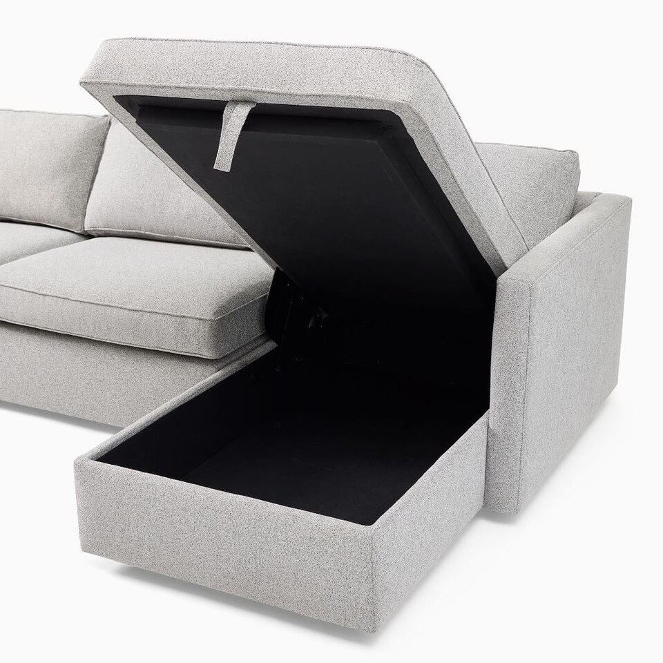 Harris Sleeper Modular Sofa w/ Storage Chaise West Elm UK